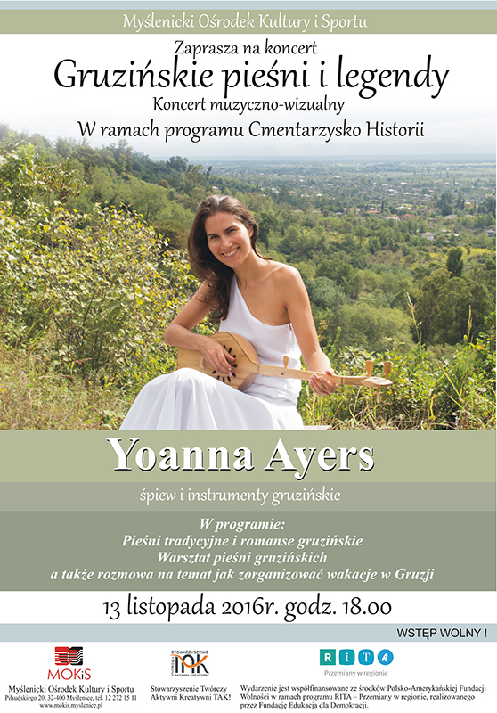 Plakat koncert gruziński net